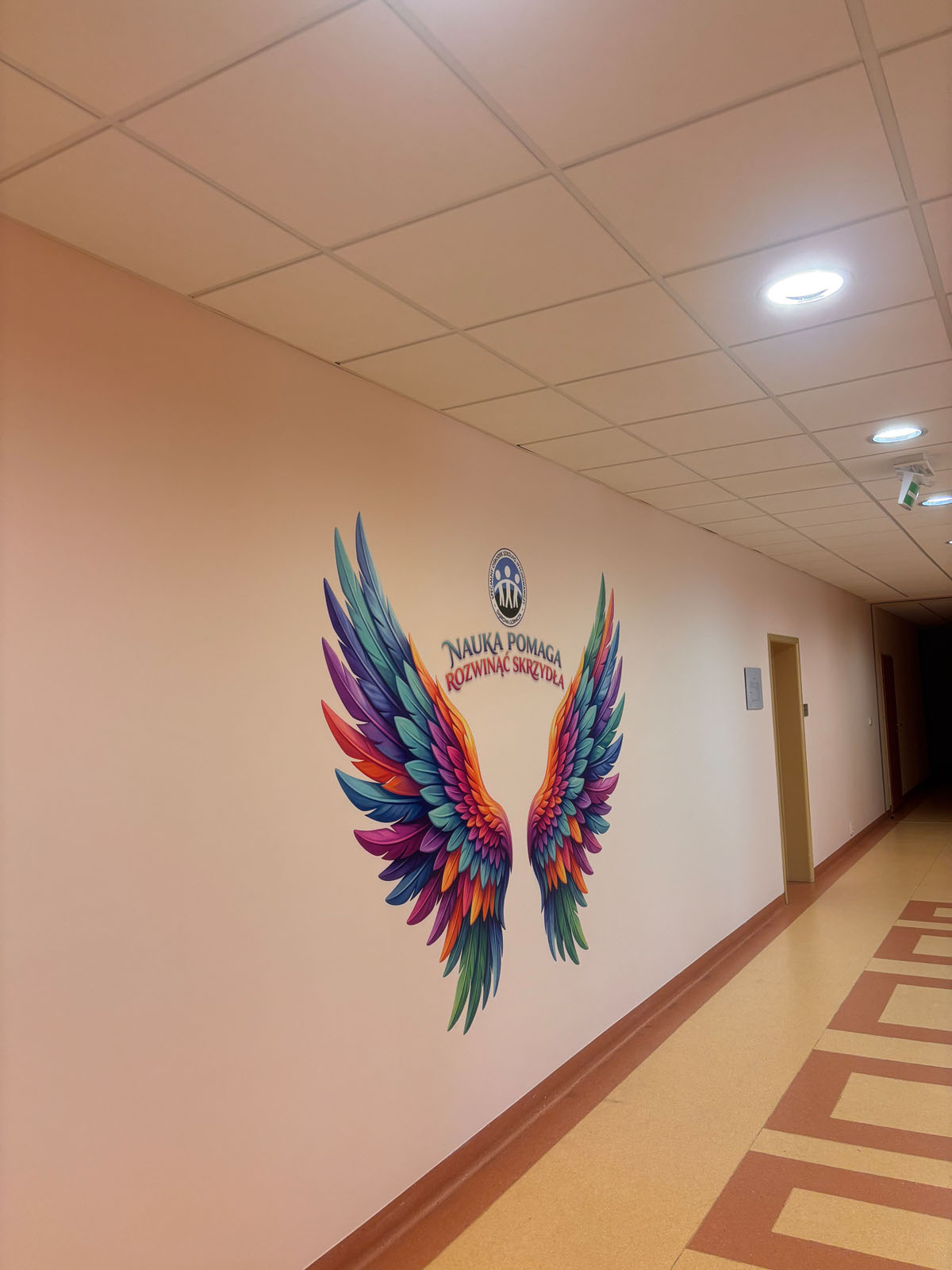 Ścianka fotograficzna - druk ścienny w SOSW, Dąbrowa Górnicza, Śląsk