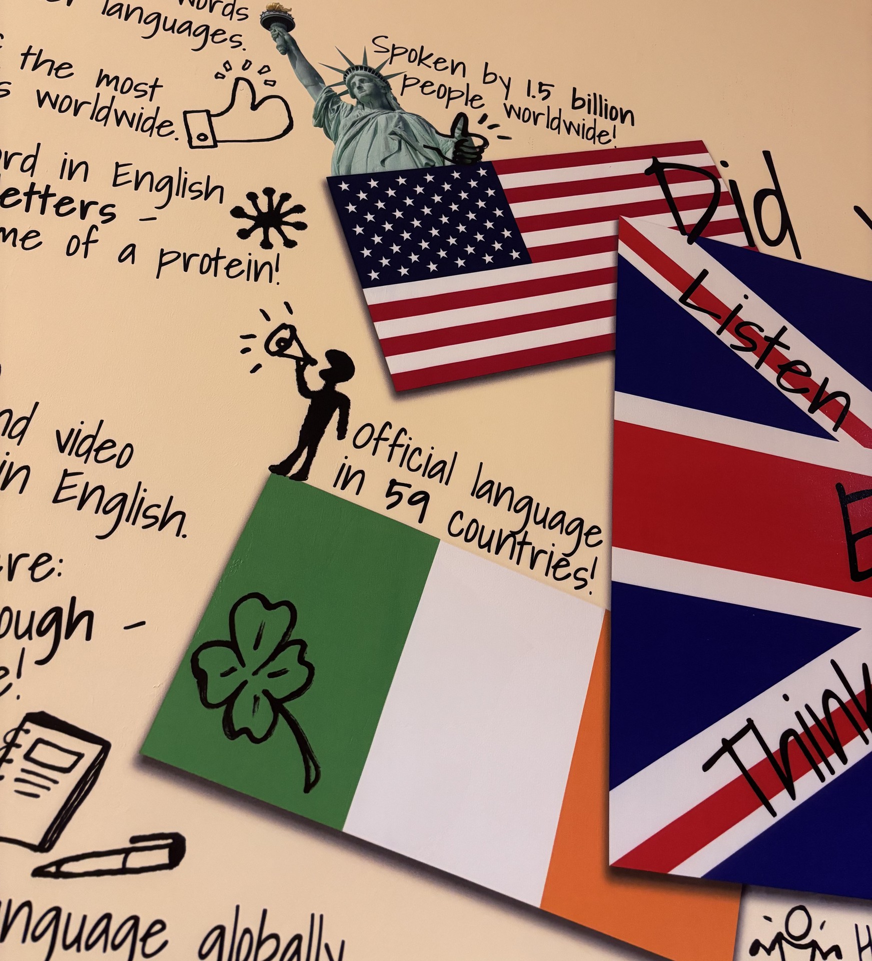 Druk ścienny w szkole Śląsk