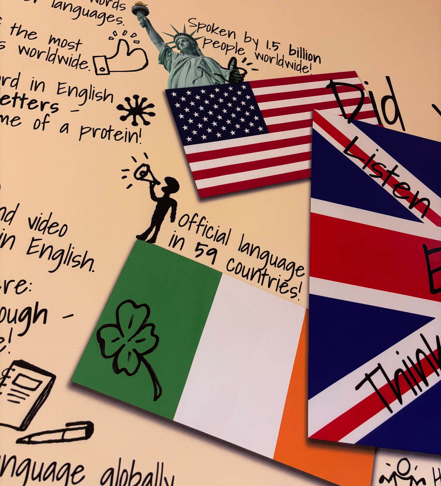 Druk ścienny w szkole Śląsk