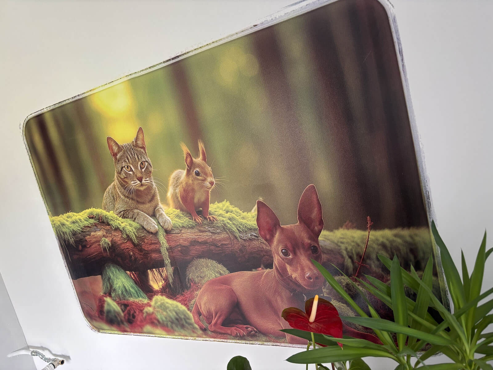 Druk ścienny UV - zwierzęta, Rybnik