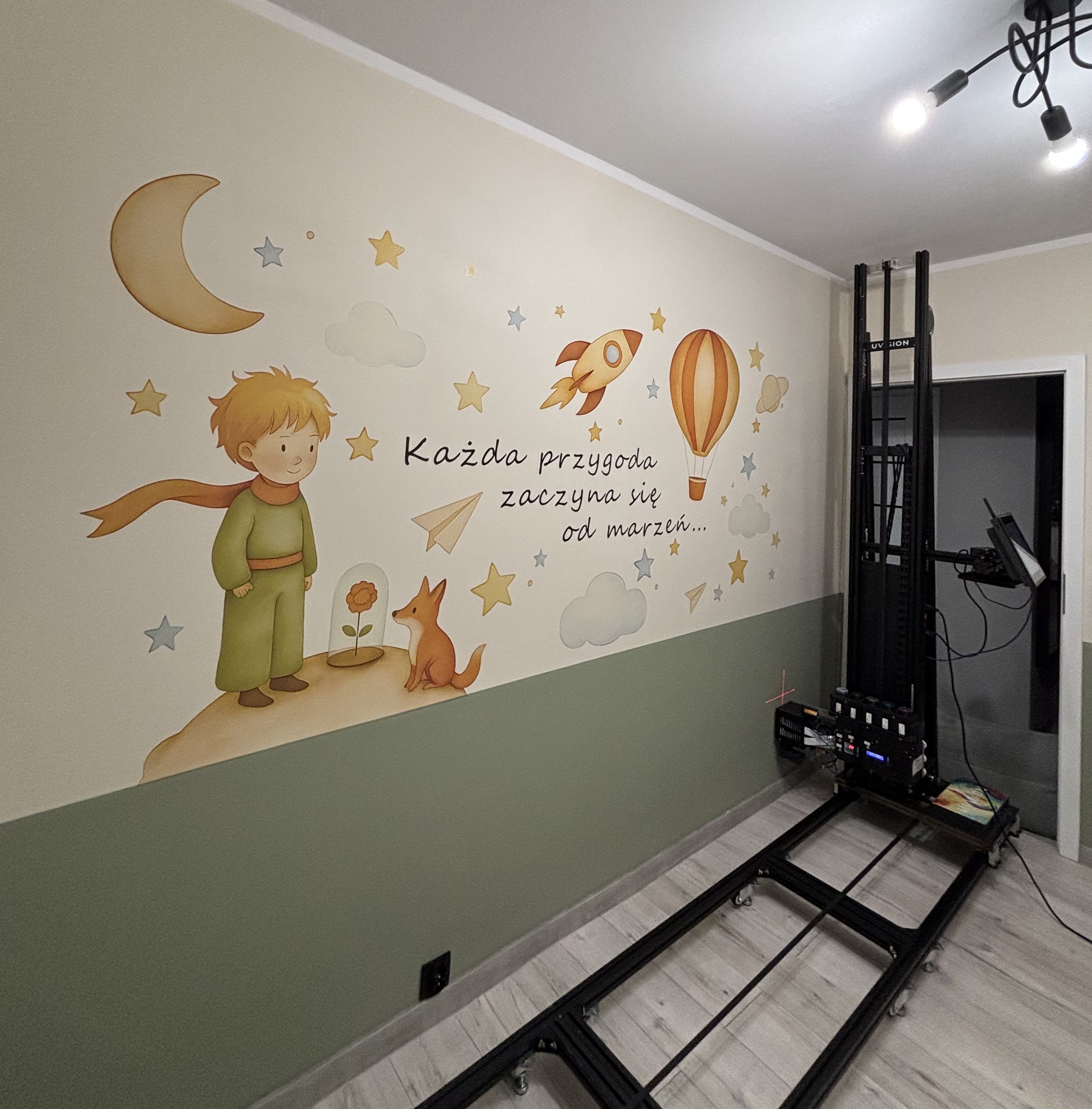 Mały Książę z przesłaniem